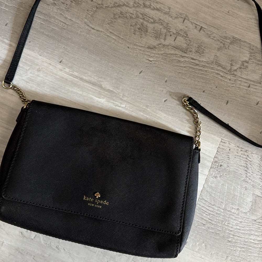 Kate Spade Elegant Black Crossbody Bag